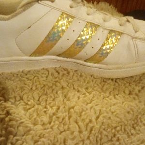 NWT Adidas "Grand Court" Three Iridescent Striped Sneakers (7)--911